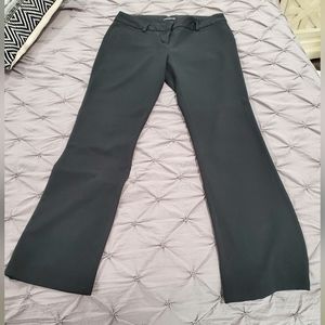 Express Straight Leg Black Slacks Size 8R